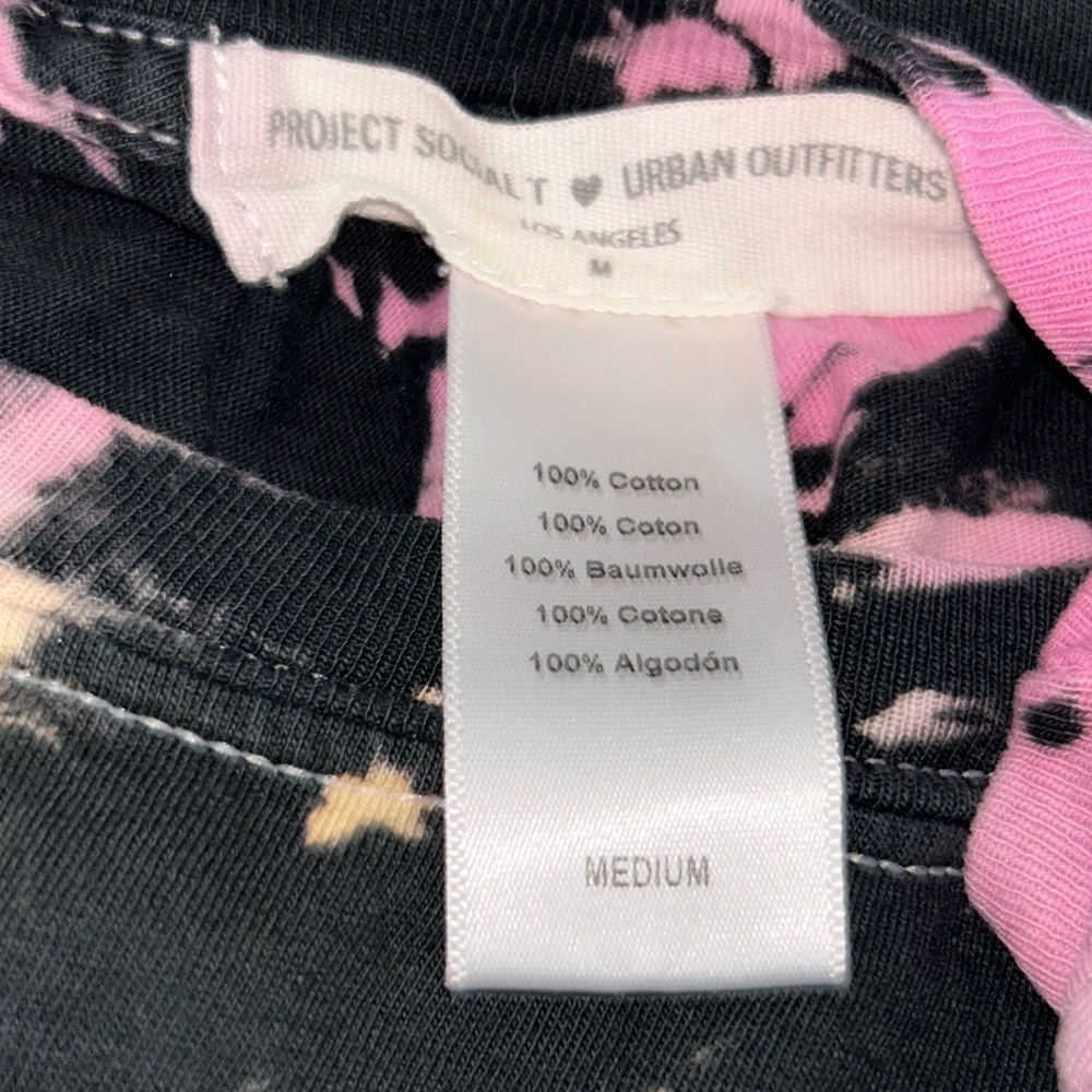 Project Social T/ Urban Outfitters classic tie dye tee SIZE MEDIUM - Picture 4 of 4